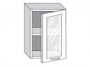 1.50.3 Шкаф настенный (h=720) на 500мм с 1-ой стекл. дверцей в Тобольске - tobolsk.magazinmebel.ru | фото