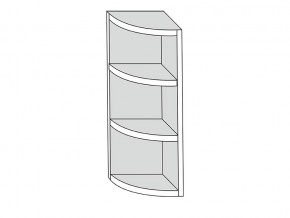 19.30.0р Полка угловая (h=913) радиусная  ЛДСП УНИ в Тобольске - tobolsk.magazinmebel.ru | фото