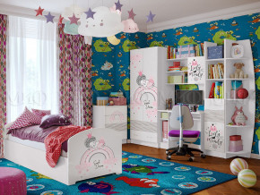 Детская комната Юниор-2 Принцесса 1 в Тобольске - tobolsk.magazinmebel.ru | фото