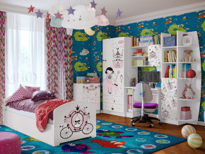Детская комната Юниор-2 Принцесса в Тобольске - tobolsk.magazinmebel.ru | фото