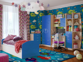 Детская комната Юниор-2 Синий в Тобольске - tobolsk.magazinmebel.ru | фото