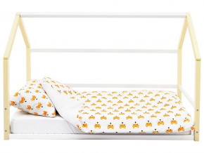 Детская кровать-домик Монтессори Svogen бежево-белый в Тобольске - tobolsk.magazinmebel.ru | фото - изображение 7