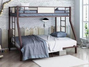 Двухъярусная кровать Гранада 140 коричневый в Тобольске - tobolsk.magazinmebel.ru | фото