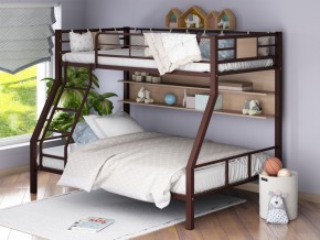 Двухъярусная кровать Гранада-1П коричневый в Тобольске - tobolsk.magazinmebel.ru | фото - изображение 1