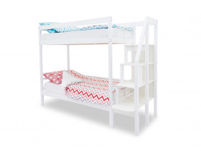 Двухъярусная кровать Svogen белый в Тобольске - tobolsk.magazinmebel.ru | фото - изображение 1