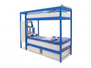 Двухъярусная кровать Svogen с ящиками синий в Тобольске - tobolsk.magazinmebel.ru | фото - изображение 5