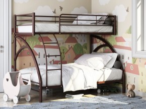 Двухъярусная кровать Виньола 2 Коричневая в Тобольске - tobolsk.magazinmebel.ru | фото