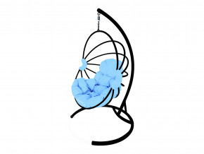 Кокон Веер без ротанга голубая подушка в Тобольске - tobolsk.magazinmebel.ru | фото - изображение 1