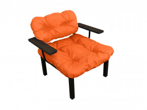 Кресло Дачное оранжевая подушка в Тобольске - tobolsk.magazinmebel.ru | фото