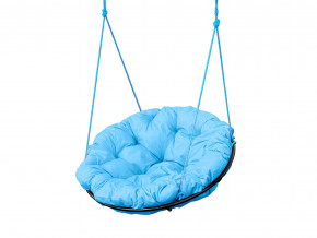 Кресло Папасан подвесное голубая подушка в Тобольске - tobolsk.magazinmebel.ru | фото