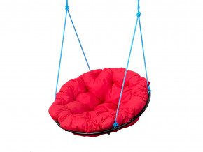 Кресло Папасан подвесное красная подушка в Тобольске - tobolsk.magazinmebel.ru | фото