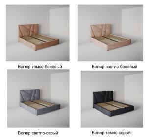 Кровать Геометрия 0.8 м с ортопедическим основанием в Тобольске - tobolsk.magazinmebel.ru | фото - изображение 2