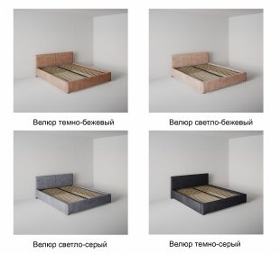 Кровать Корсика мини 1.6 м с ортопедическим основанием в Тобольске - tobolsk.magazinmebel.ru | фото - изображение 6