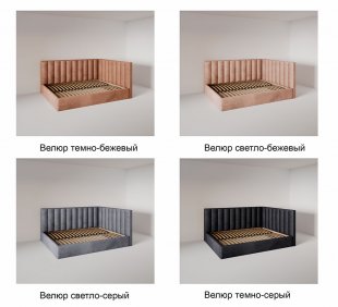 Кровать Вертикаль угловая 0.8 м с ортопедическим основанием в Тобольске - tobolsk.magazinmebel.ru | фото - изображение 6