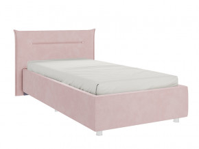 Кровать Альба 900 велюр нежно-розовый в Тобольске - tobolsk.magazinmebel.ru | фото