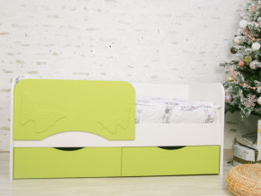 Кровать Бабочка белый/салатовый софт в Тобольске - tobolsk.magazinmebel.ru | фото - изображение 1
