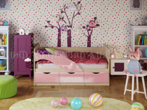 Кровать Дельфин-1 1800 Розовый металлик в Тобольске - tobolsk.magazinmebel.ru | фото - изображение 1