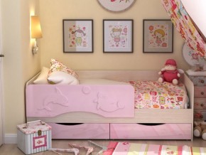 Кровать детская Алиса КР 812 розовая 1600 в Тобольске - tobolsk.magazinmebel.ru | фото