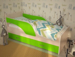 Кровать детская Максимка млечный дуб-лайм в Тобольске - tobolsk.magazinmebel.ru | фото - изображение 1