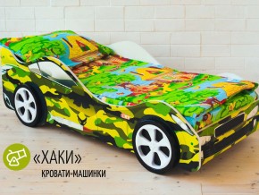Кровать детская машина Хаки в Тобольске - tobolsk.magazinmebel.ru | фото - изображение 2