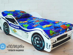 Кровать детская машина Полиции в Тобольске - tobolsk.magazinmebel.ru | фото - изображение 1