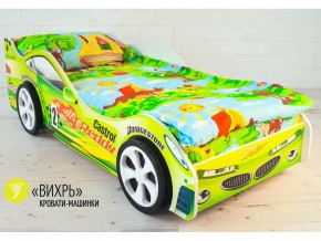 Кровать детская машина Вихрь в Тобольске - tobolsk.magazinmebel.ru | фото - изображение 2