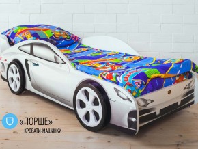 Кровать детская машинка Порше в Тобольске - tobolsk.magazinmebel.ru | фото - изображение 2
