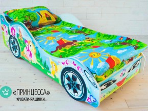 Кровать детская машинка Принцесса в Тобольске - tobolsk.magazinmebel.ru | фото - изображение 1