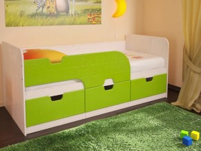 Кровать детская Минима лайм в Тобольске - tobolsk.magazinmebel.ru | фото
