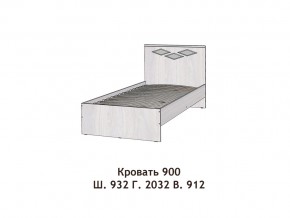 Кровать Диана 900 в Тобольске - tobolsk.magazinmebel.ru | фото - изображение 2