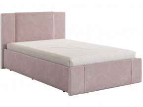 Кровать Хлоя 1200 велюр нежно-розовый в Тобольске - tobolsk.magazinmebel.ru | фото