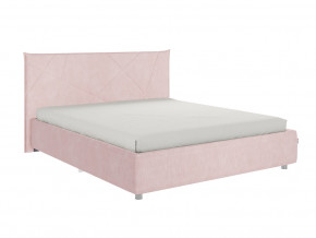 Кровать Квест 1600 велюр нежно-розовый в Тобольске - tobolsk.magazinmebel.ru | фото - изображение 1