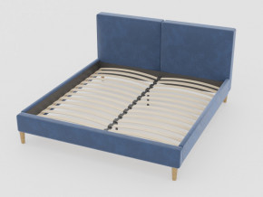 Кровать Линси 1200 синий в Тобольске - tobolsk.magazinmebel.ru | фото - изображение 1