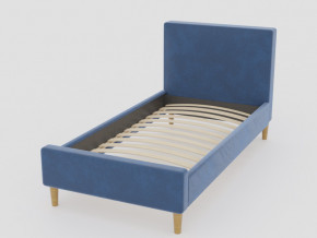 Кровать Линси 900 синий в Тобольске - tobolsk.magazinmebel.ru | фото