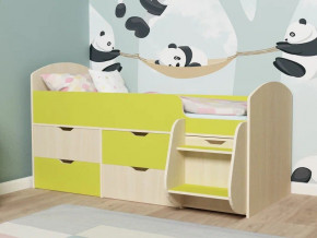 Кровать Малыш-7 Дуб-лайм в Тобольске - tobolsk.magazinmebel.ru | фото