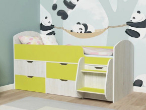 Кровать Малыш-7 Винтербер-Лайм в Тобольске - tobolsk.magazinmebel.ru | фото
