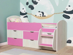 Кровать Малыш-7 Винтербер-Розовый в Тобольске - tobolsk.magazinmebel.ru | фото