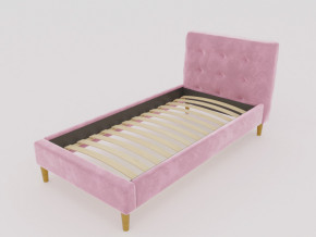Кровать Пайли 900 розовый в Тобольске - tobolsk.magazinmebel.ru | фото - изображение 1