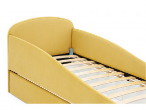 Кровать с ящиком Letmo горчичный (велюр) в Тобольске - tobolsk.magazinmebel.ru | фото - изображение 3