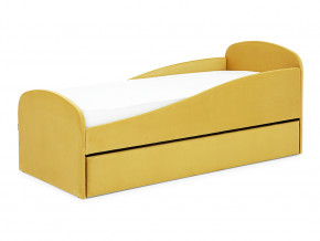 Кровать с ящиком Letmo горчичный (велюр) в Тобольске - tobolsk.magazinmebel.ru | фото - изображение 9