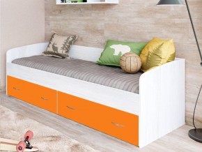 Кровать с выкатными ящиками Винтерберг, оранжевый в Тобольске - tobolsk.magazinmebel.ru | фото - изображение 1