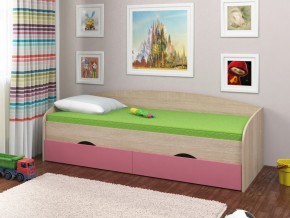Кровать Соня 2 сонома-розовый в Тобольске - tobolsk.magazinmebel.ru | фото