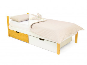 Кровать Svogen classic с ящиками дерево-белый в Тобольске - tobolsk.magazinmebel.ru | фото