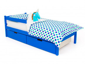 Кровать Svogen classic с ящиками и бортиком синий в Тобольске - tobolsk.magazinmebel.ru | фото - изображение 1