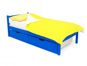 Кровать Svogen classic с ящиками синий в Тобольске - tobolsk.magazinmebel.ru | фото - изображение 1