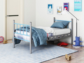 Кровать-трансформер Мальта серый с голубым в Тобольске - tobolsk.magazinmebel.ru | фото - изображение 4