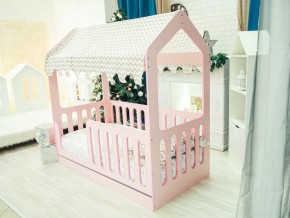 Кроватка-Домик с ящиком розовая в Тобольске - tobolsk.magazinmebel.ru | фото - изображение 1