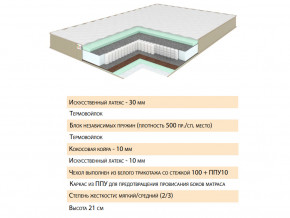 Матрас Тиссая 120х200 в Тобольске - tobolsk.magazinmebel.ru | фото - изображение 2