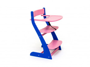 Растущий стул Усура со столиком синий-лаванда в Тобольске - tobolsk.magazinmebel.ru | фото - изображение 1