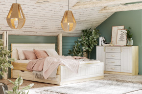 Спальня Оливия с комодом в Тобольске - tobolsk.magazinmebel.ru | фото